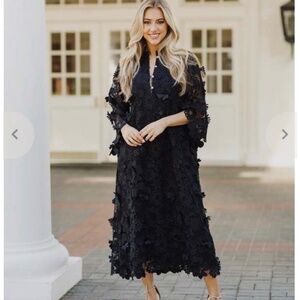 Beautiful J.Marie Navy Seraphina Midid dress